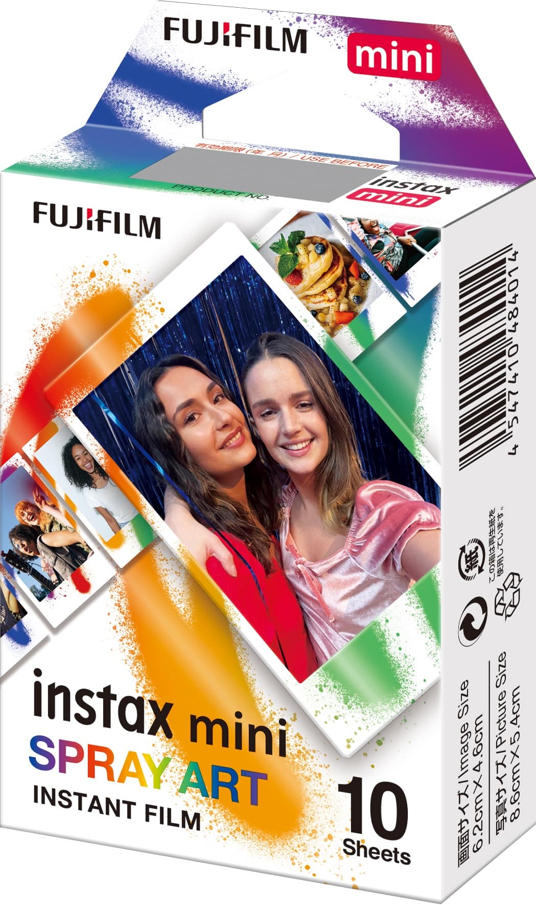 Fujifilm - instax mini Spray Art Instant Film - Multi
