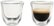 De'Longhi - 3 oz Espresso Double Wall Thermal Glasses - Set of 2 - Glass/Transparent