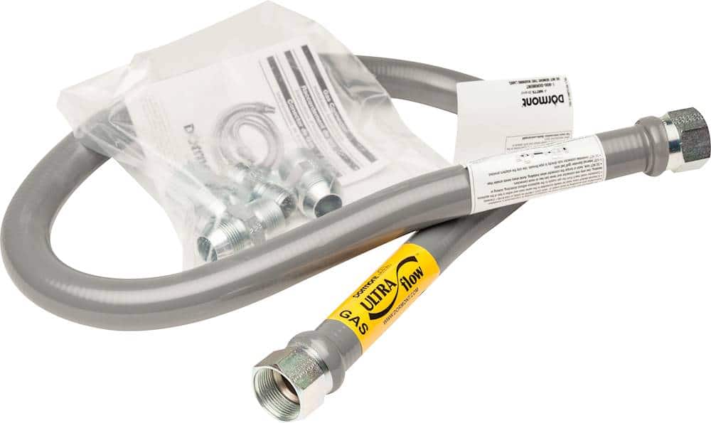 Gas Connector Kit for Select Viking 7 Series Ranges - Silver
