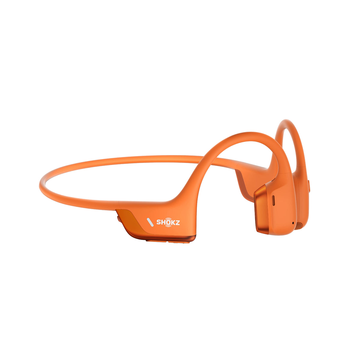 Shokz - OpenRun Pro 2 Mini Wireless Bone Conduction Open-Ear Bluetooth Sports Headphones - Orange
