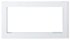 27" Built-In Trim Kit for Select GE Microwaves - White