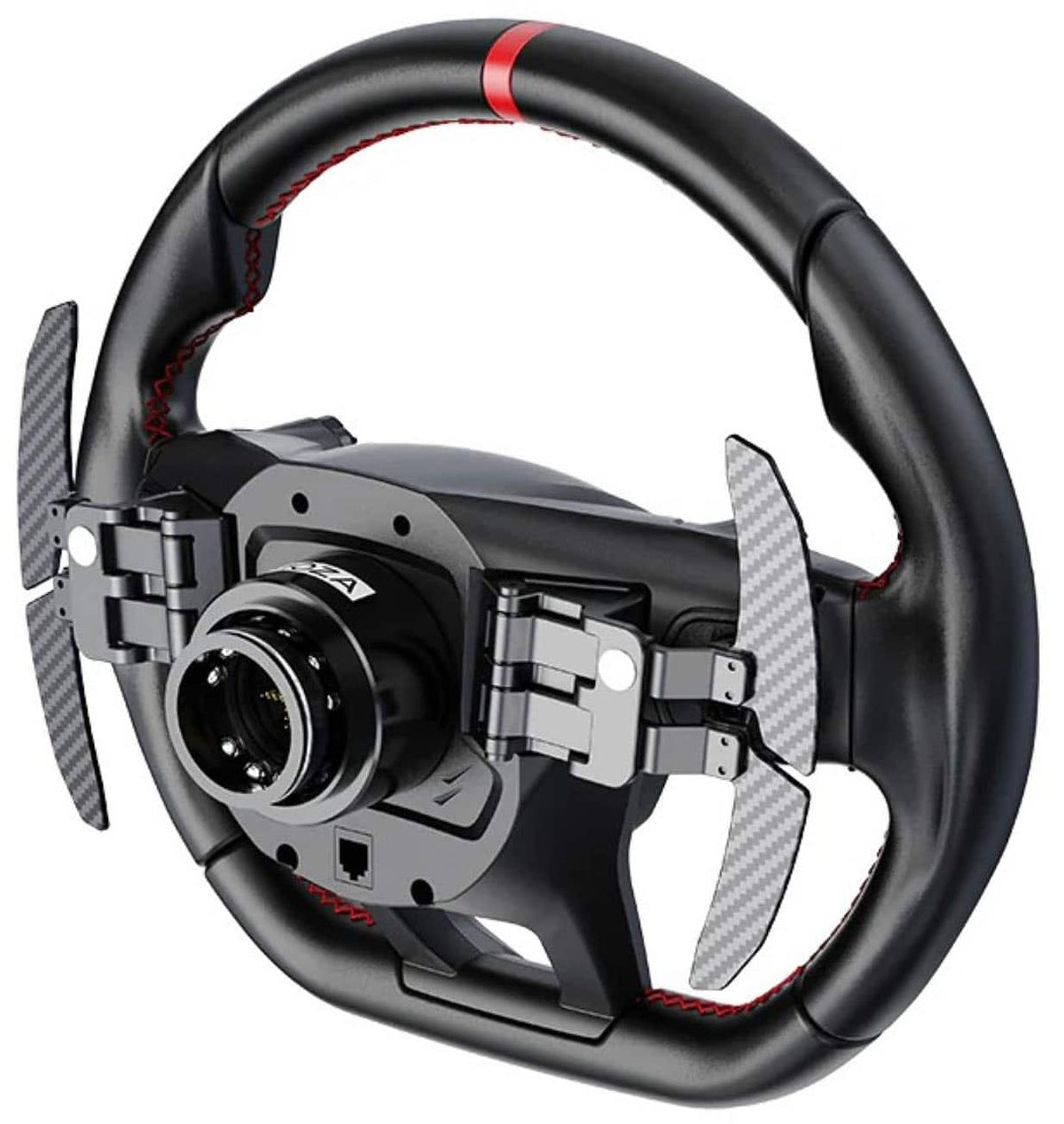 Moza Racing - Lamboghini Revuelto Sim Racing Steering Wheel for Windows - Black