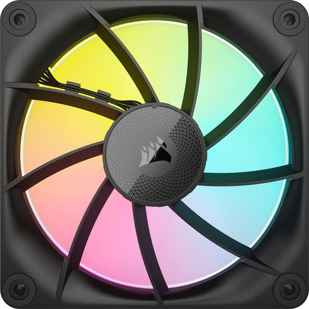 CORSAIR - iCUE LINK LX120 RGB 120mm PWM Single Case Fan Expansion - Black