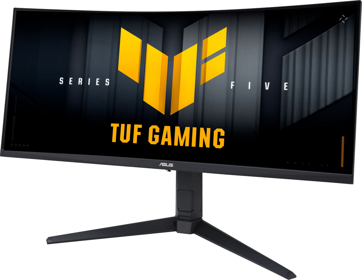 ASUS - TUF Gaming 34" 2K VA 250Hz 1ms Curved Ultrawide Gaming Monitor with FreeSync Premium and HDR (DisplayPort, HDMI) - Black