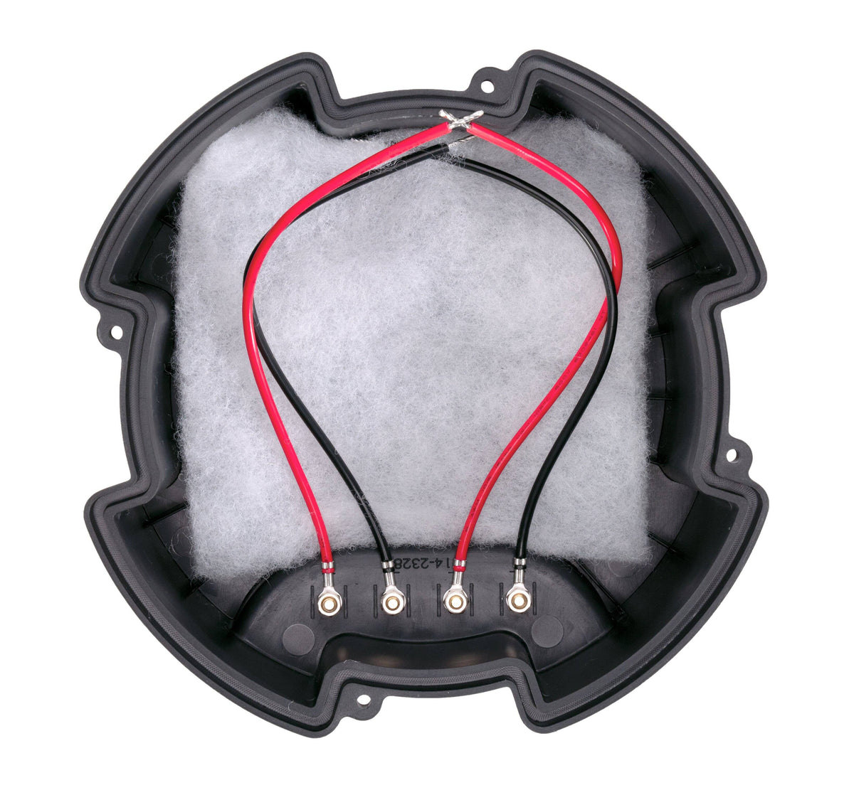 Sonance - MEDIUM ROUND RETRO ENCLOSURE - MAG Series Retrofit Enclosure for 6.5" In Ceiling Speakers (Pair) - Black