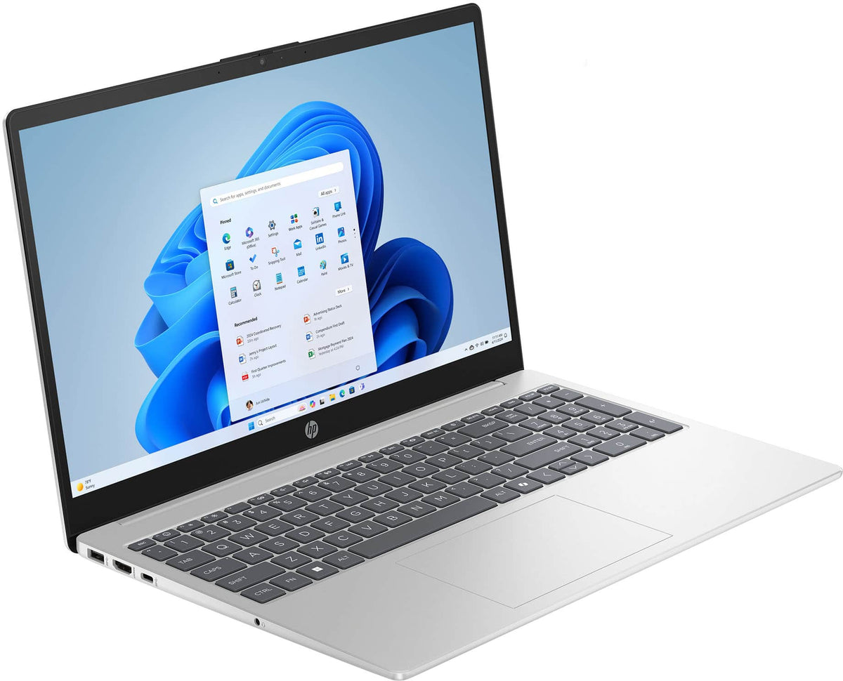 HP - 15.6" Full HD Laptop - AMD Ryzen 7 5825U 2022 - 16GB Memory - 1TB SSD - Natural Silver
