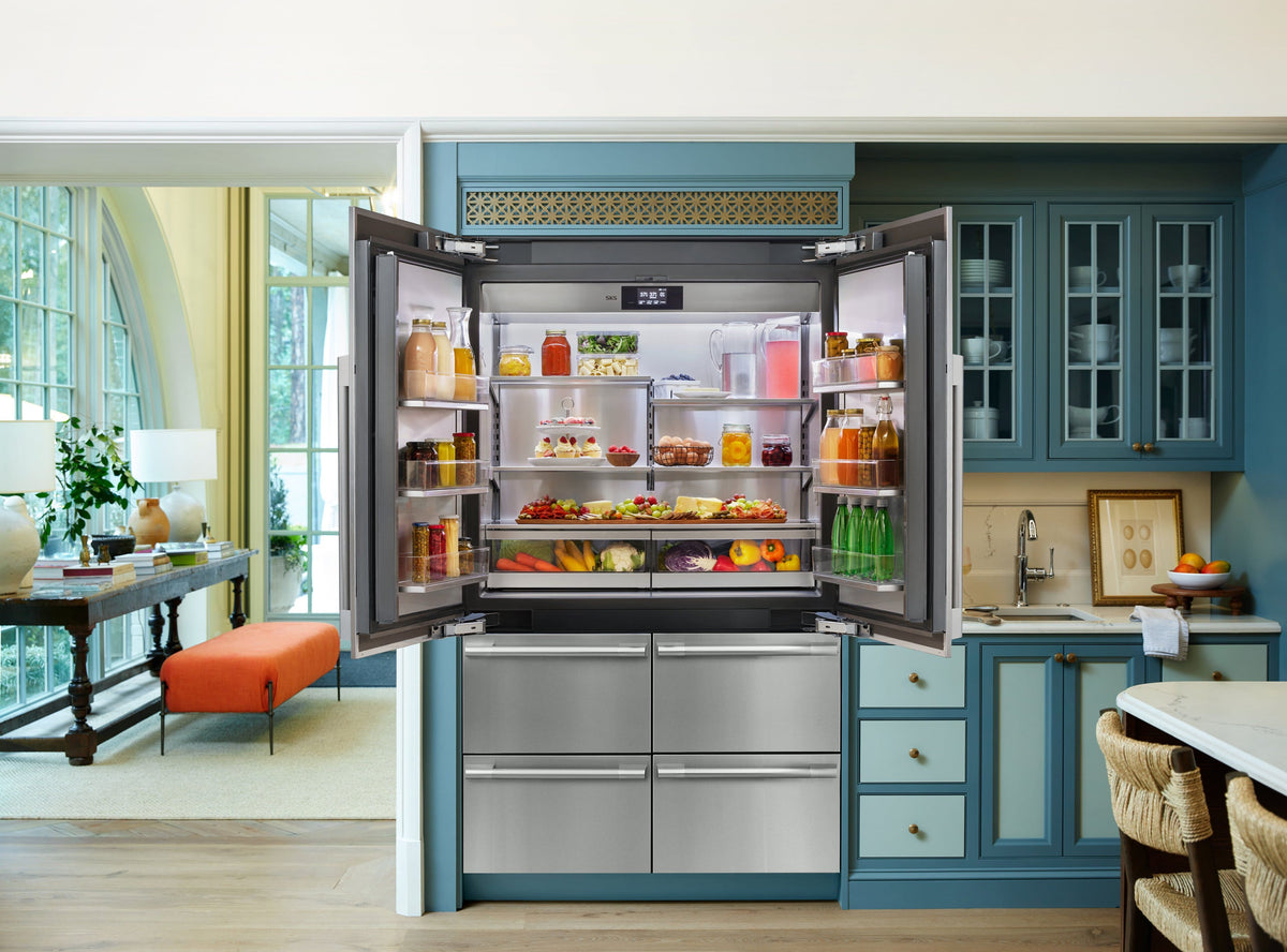 SKS - 48-in Built-In French Door Refrigerator - Stainless Steel
