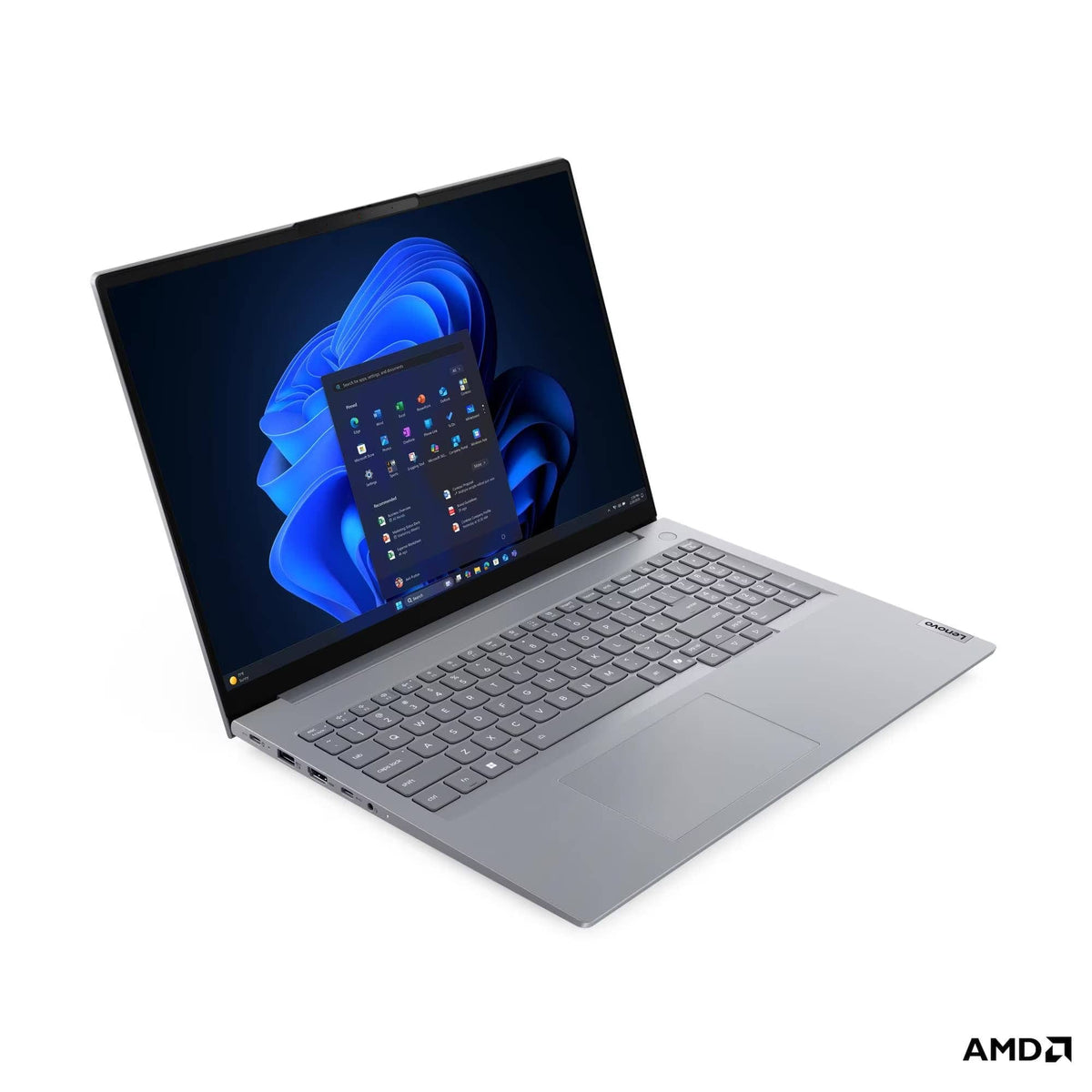 Lenovo - ThinkBook 16 G9 AI PC 16" Laptop - Latest Model - AMD Ryzen 7 250 with 16GB Memory - 512GB SSD - Arctic Grey