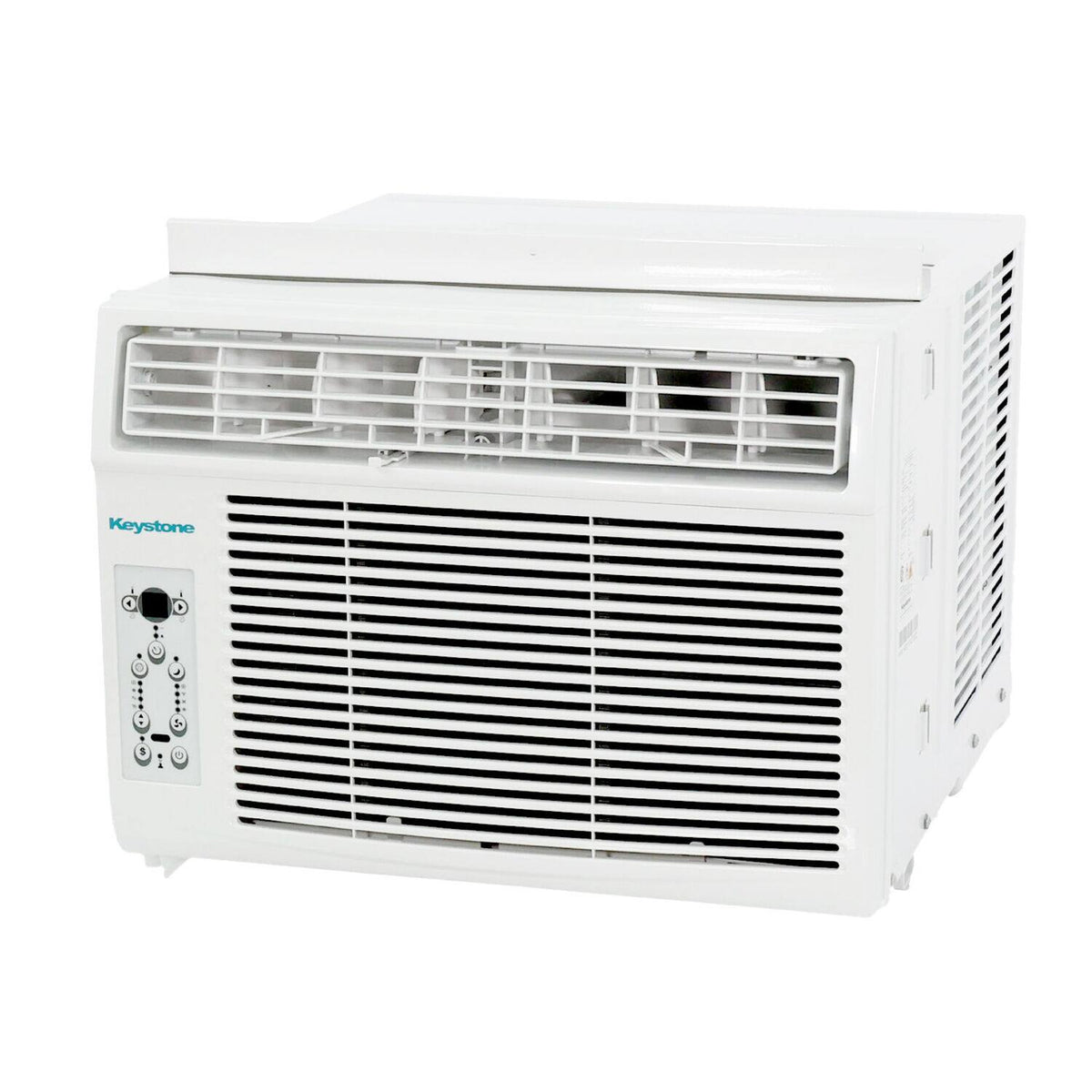 Keystone - 6,000 BTU 115V 250 Sq. Ft. Window Air Conditioner with Remote - White