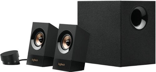 Logitech - Z533 Multimedia Speakers (3-Piece) for PC - Black