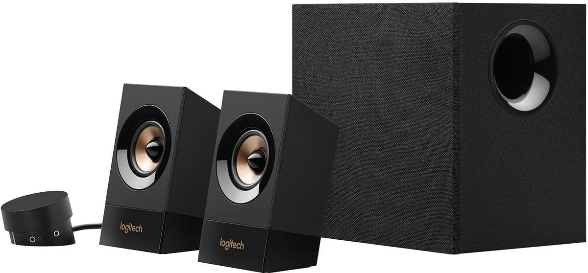 Logitech - Z533 Multimedia Speakers (3-Piece) for PC - Black