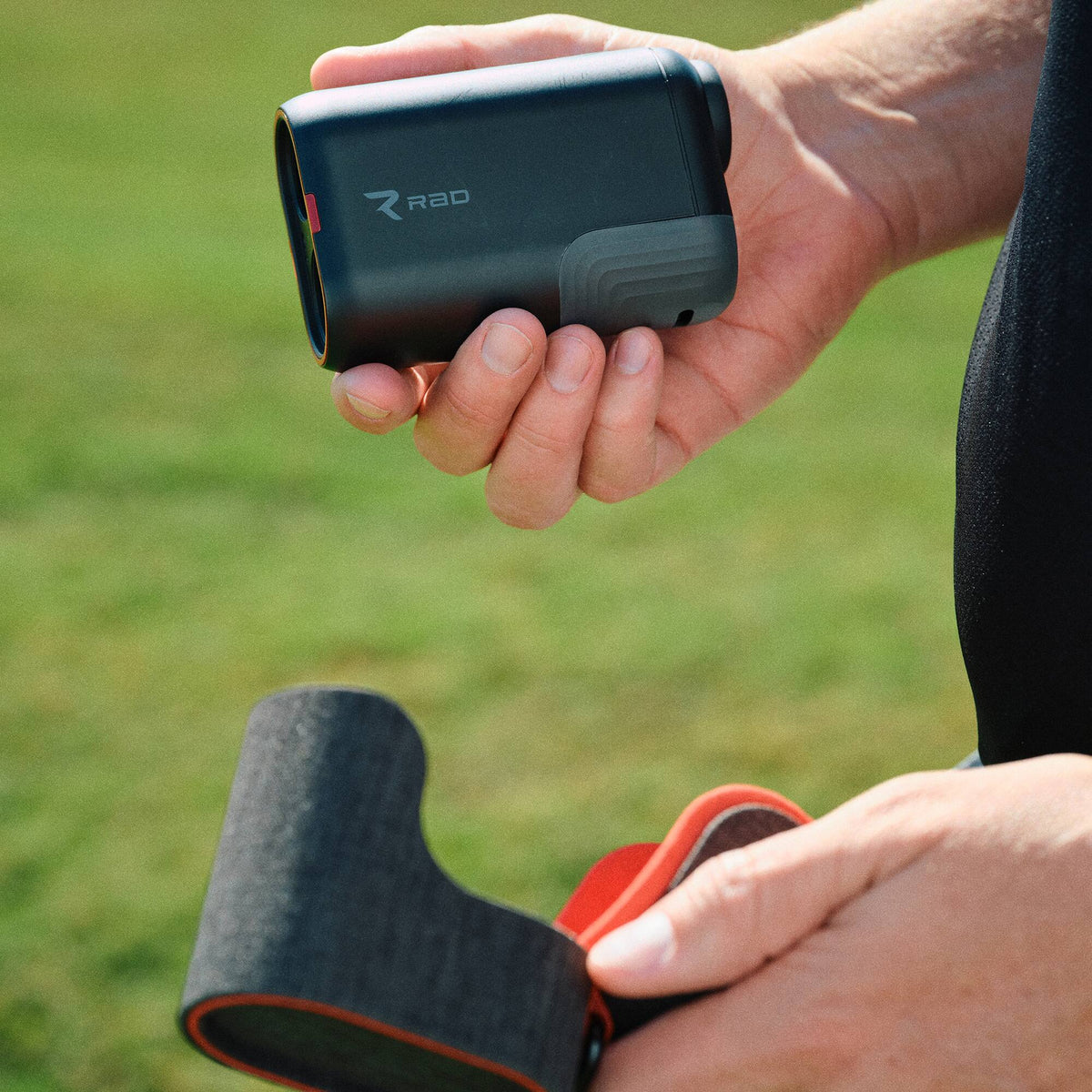Rad Golf - Lazer+ GPS Golf Rangefinder - Black