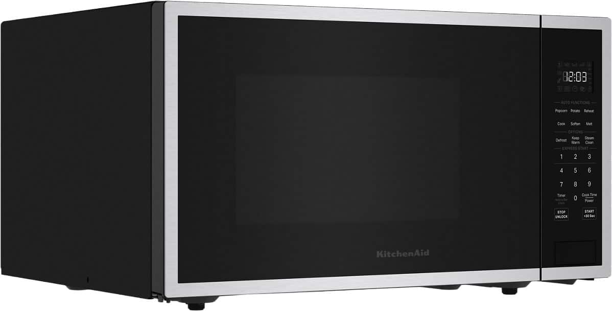 KitchenAid - 1.6 Cu. Ft. Countertop Microwave - Stainless Steel