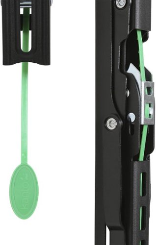 Kanto - Tilting TV Wall Mount for Most 32" - 60" Flat-Panel TVs - Black