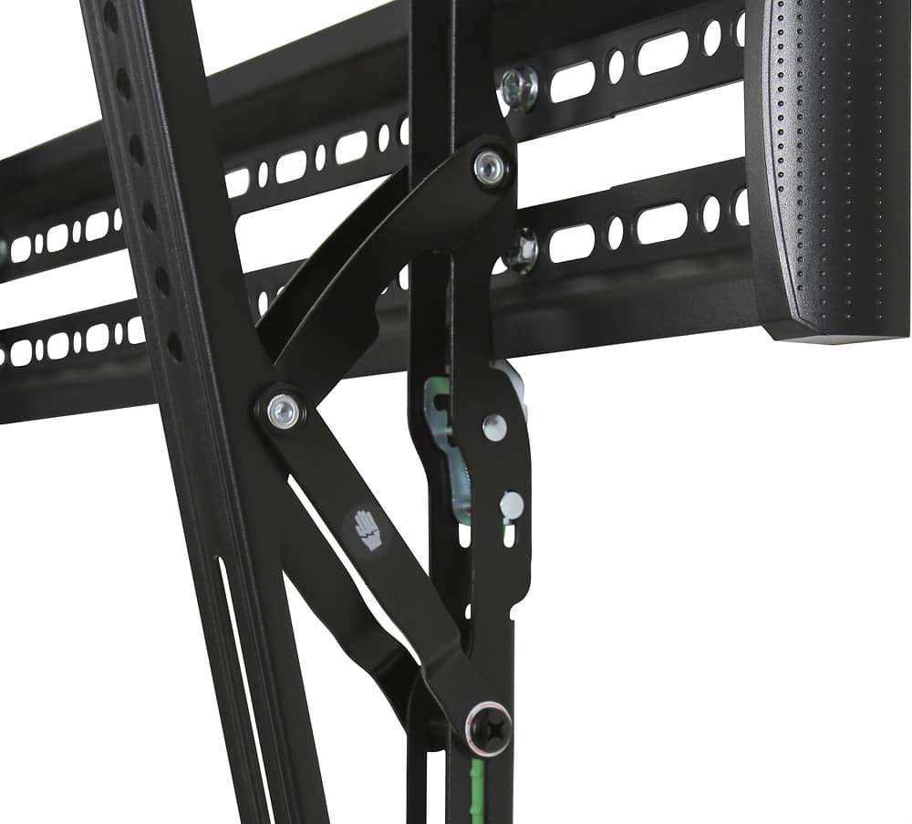 Kanto - Tilting TV Wall Mount for Most 32" - 60" Flat-Panel TVs - Black