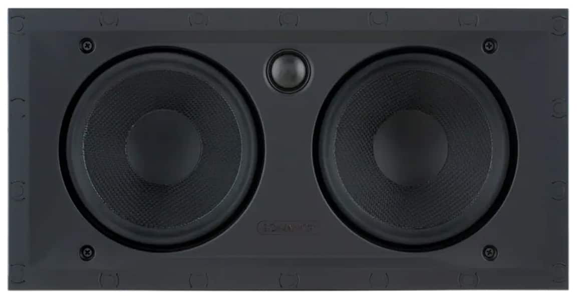 Sonance - MAG6 LCR SINGLE SPEAKER - Mag Series 6-1/2" 2-Way In Wall Rectangle LCR Speaker (Each) - Paintable White