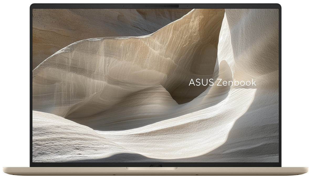 ASUS - Zenbook A16 16" 2K OLED Laptop - Snapdragon X X1 - 32GB RAM - 1TB SSD - Copilot+ PC - Zabriskie Beige