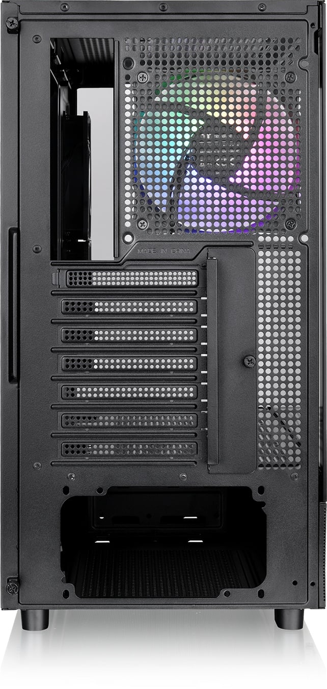 Thermaltake - View 270 Plus TG ARGB Mid Tower E-ATX PC Case - Black