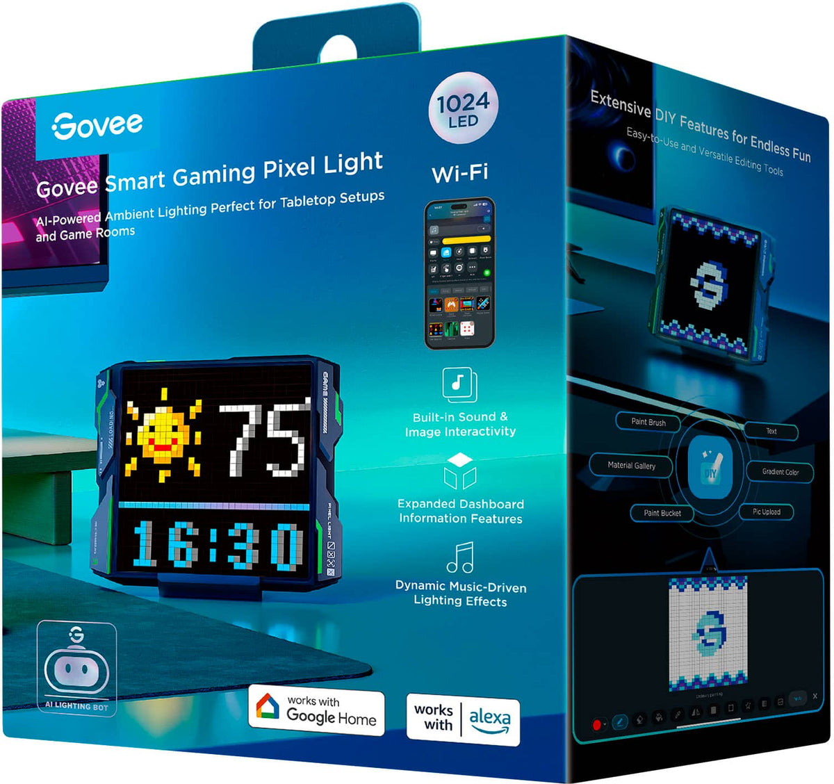 Govee - Gaming Pixel Light - Multi