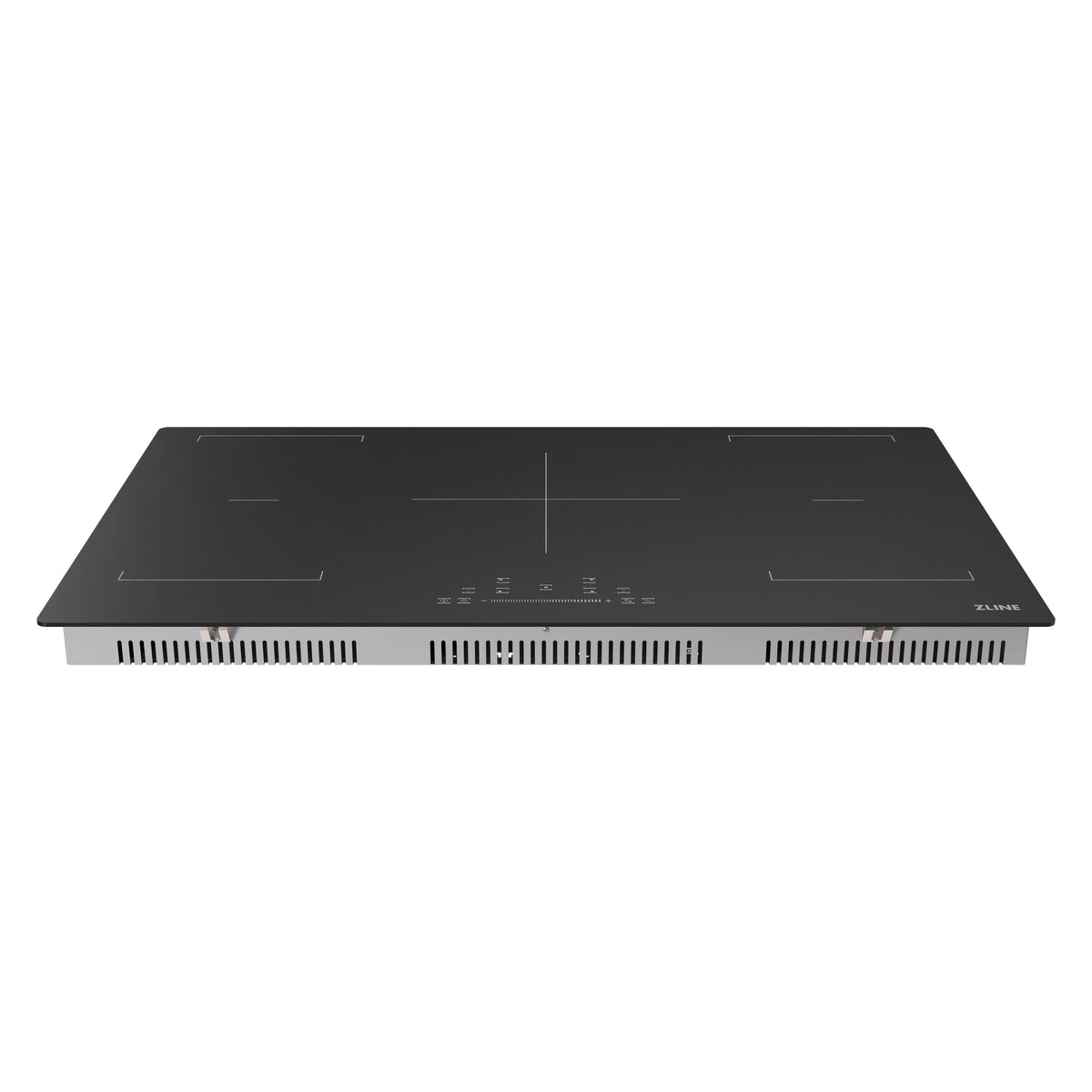 ZLINE - 36 in. Drop-in Induction Cooktop with Anti-Scratch Glass and 5 Elements - Black