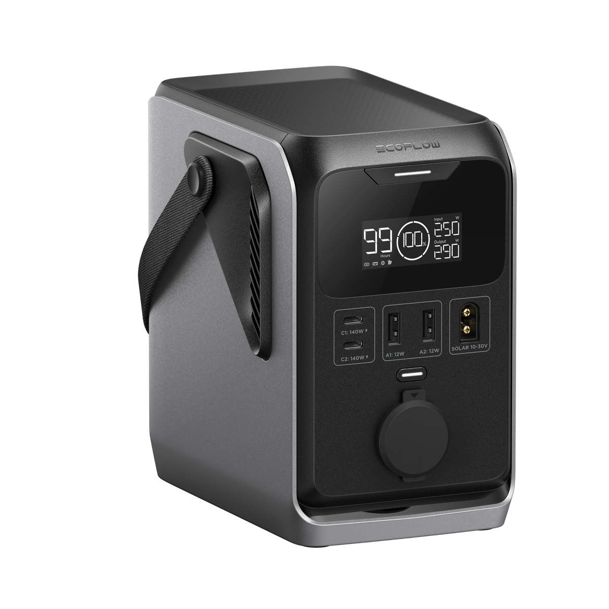 EcoFlow - TRAIL 300 DC Portable Power Station 288Wh (288 Wh Capacity) - Black