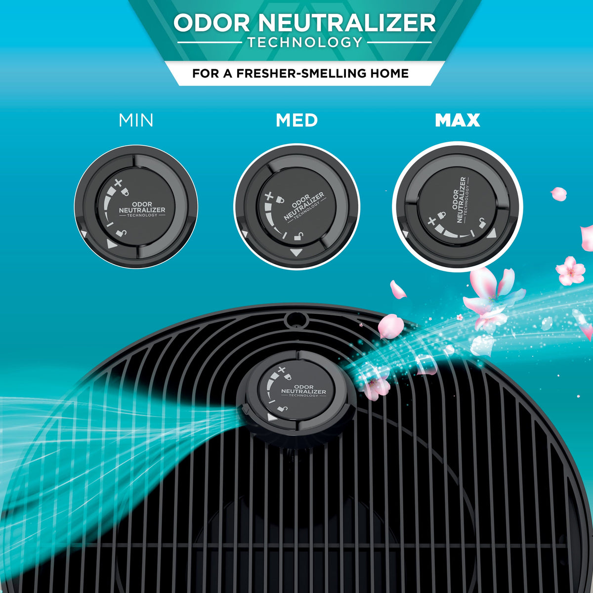 Shark - Clean Sense Air Purifier MAX with Odor Neutralizer Technology, 1200-sq. ft, HEPA Filter - Black