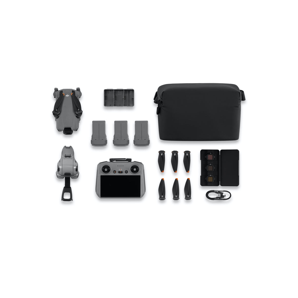 DJI - Mini 5 Pro Fly More Combo Plus (DJI RC2) - Black