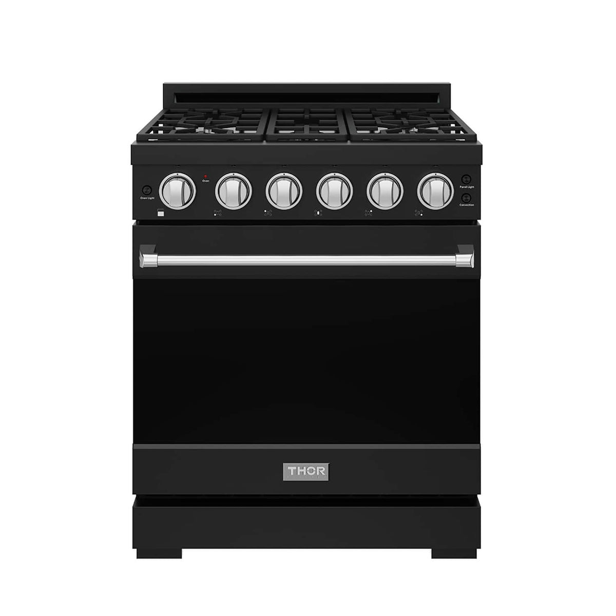 Gordon Ramsay Series by Thor Kitchen 4.55 Cu. Ft Freestanding Liquid Propane Gas Range with Stainless Steel Hardware - Black