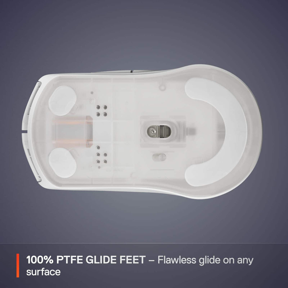 SteelSeries - Rival 3 Gen 2 Wireless Optical Gaming Mouse with Ultra-fast clicks - Wireless - White