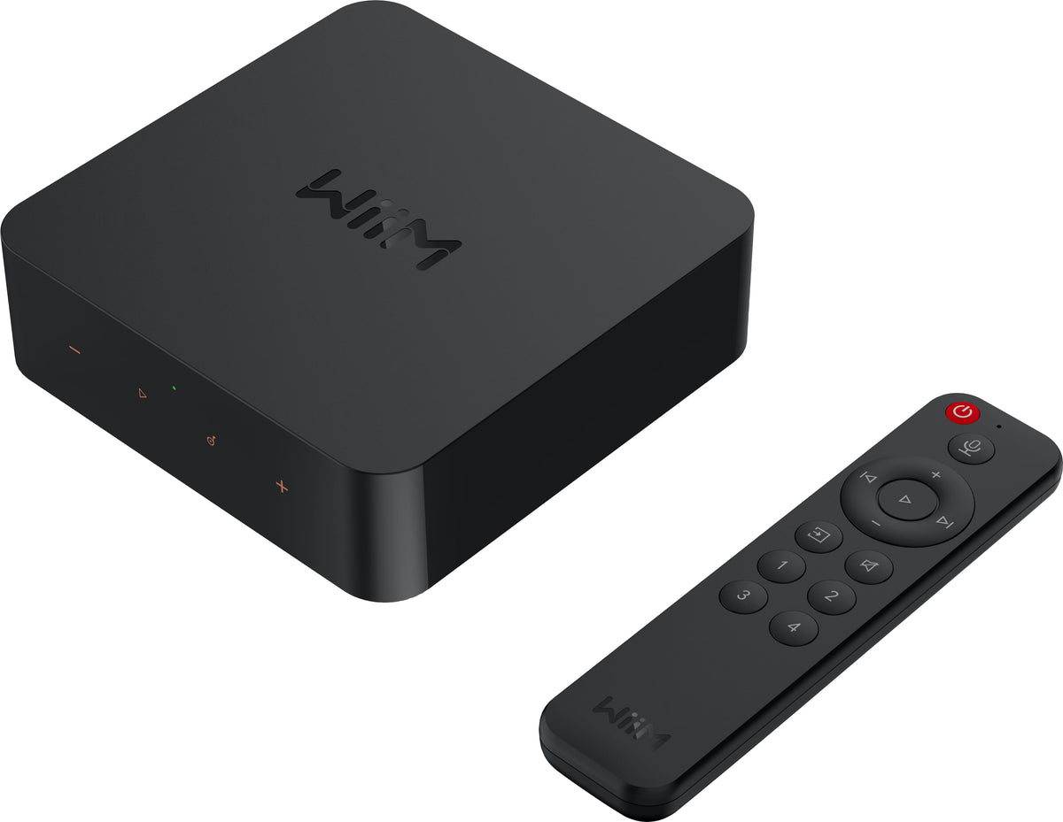 WiiM - Pro Plus Wireless Audio Streamer - Black