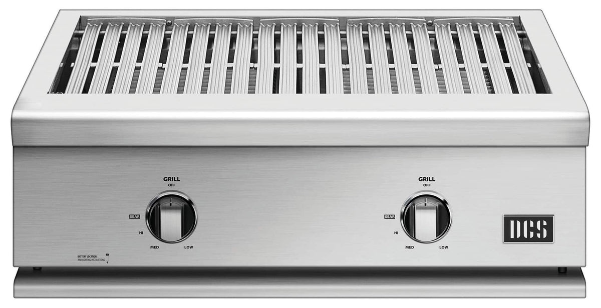 DCS by Fisher & Paykel - Liberty 30" Built-In Gas Grill - Brushed Stainless Steel