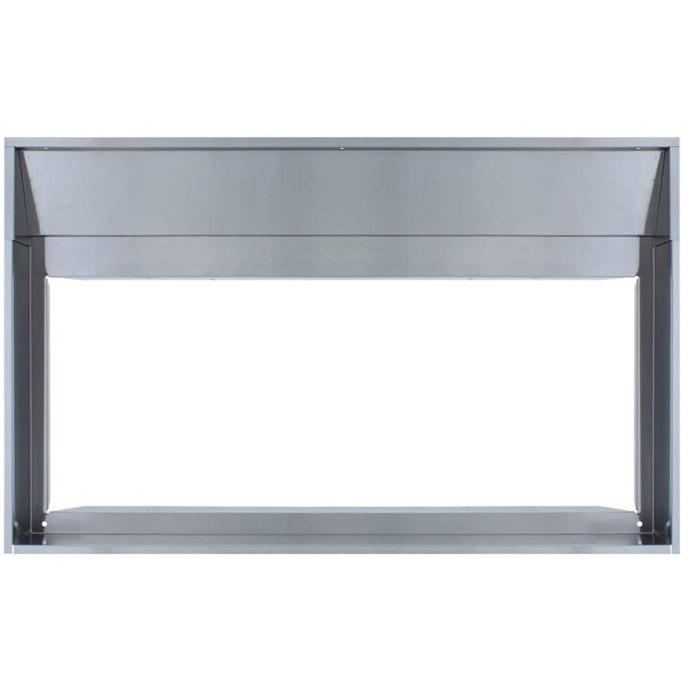Zephyr - Panel 36 in. Liner for Tornado Mini for Range Hood - Stainless Steel