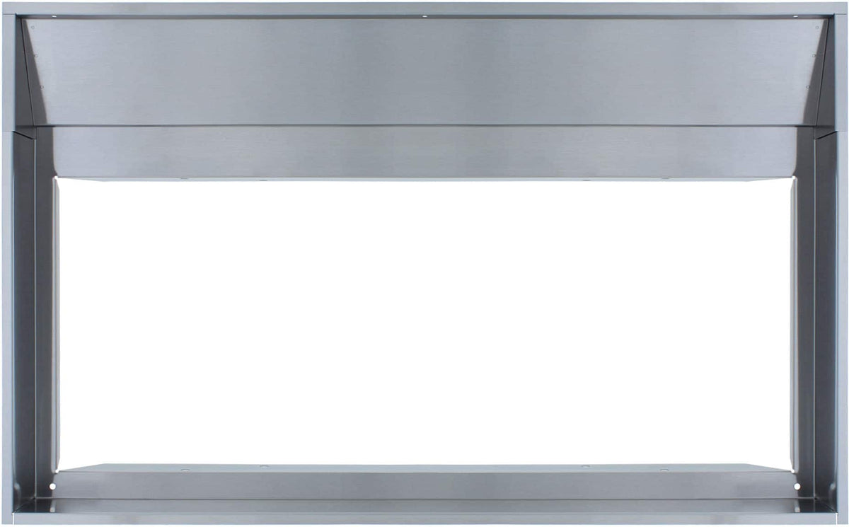 Zephyr - Panel 30 in. Liner for Tornado Mini for Range Hood - Stainless Steel