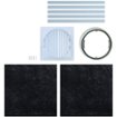 Zephyr - Recirculating Kit for AK91 Range Hood - Black