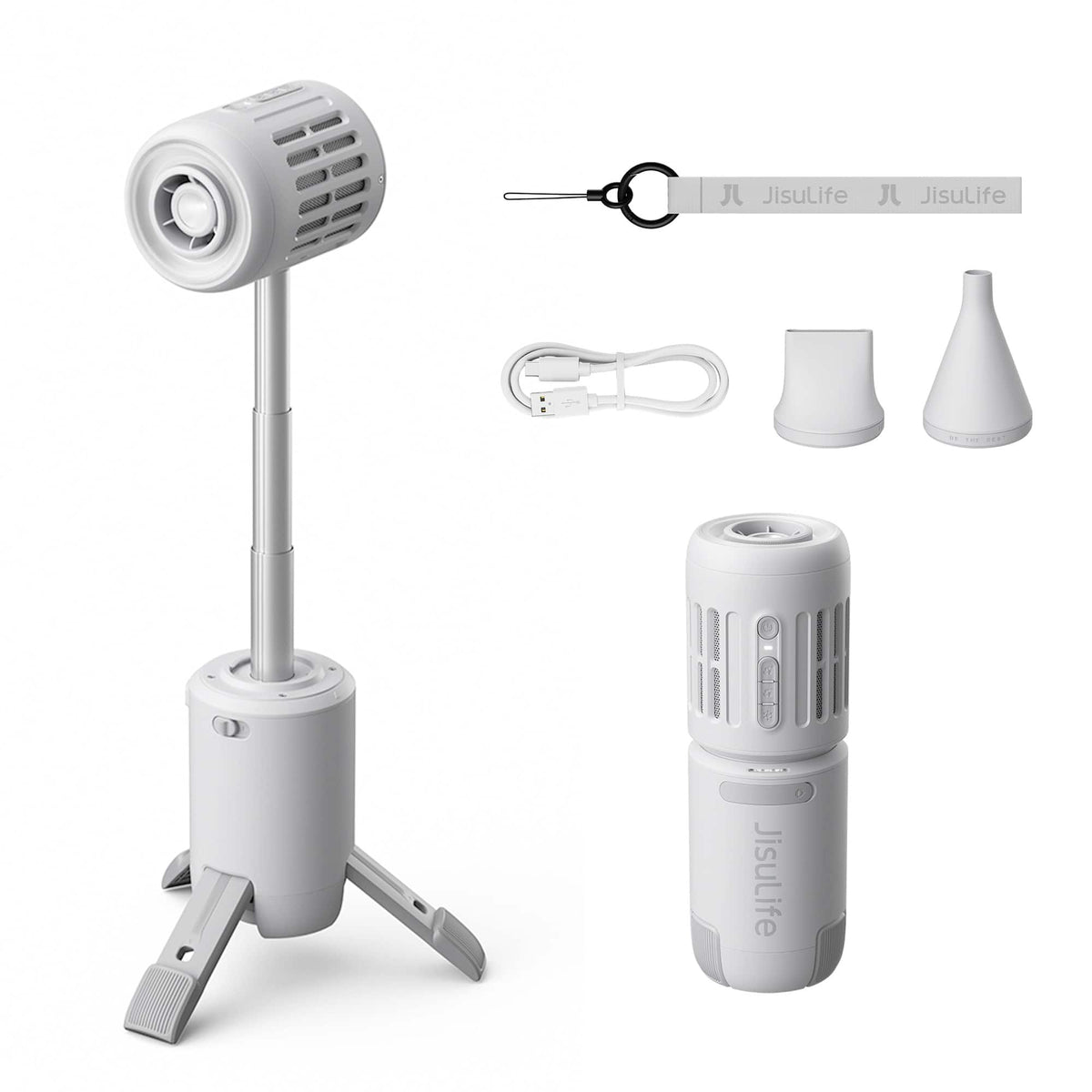 Jisulife - Outdoor Fan Ultra1 - Gray