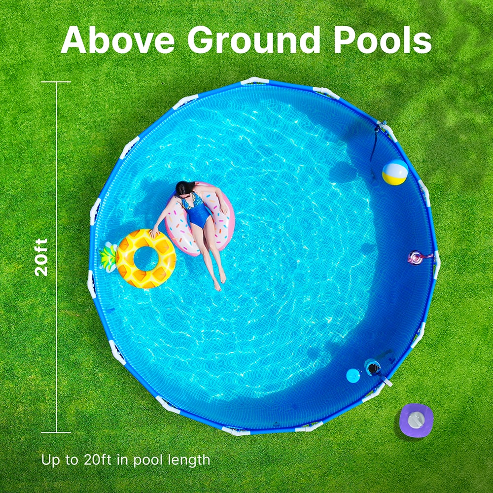 Niya - Sonar 10 Cordless Robotic Pool Vacuum Cleaner from the Creators of Dolphin, Auto-Docking