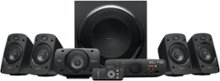 Logitech - Z906 5.1-Channel Satellite Surround Sound Speaker System (6-Piece) - Black