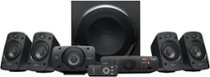 Logitech - Z906 5.1-Channel Satellite Surround Sound Speaker System (6-Piece) - Black