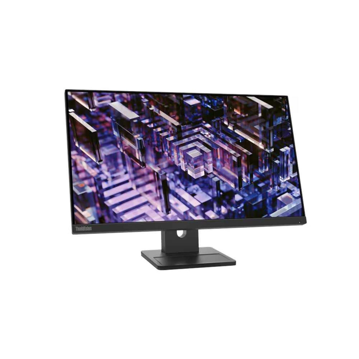 Lenovo - ThinkVision 23.8" IPS LED QHD (2560x1440) 100Hz Monitor (HDMI, DP) w/Speakers - Black
