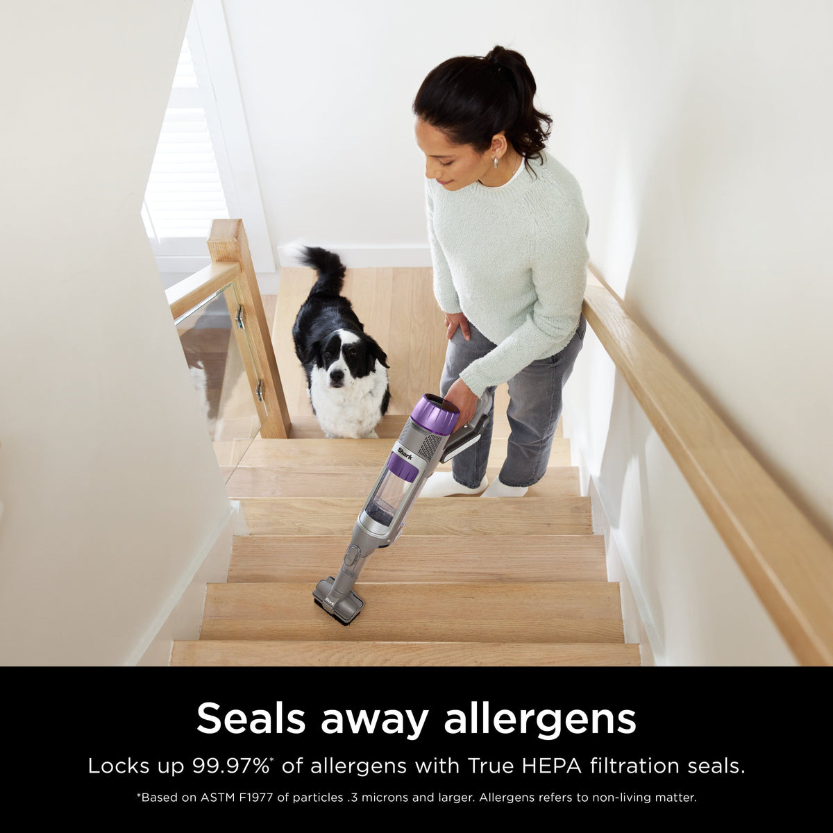 Shark - PowerDetect Cordless Stick Vacuum with Powerful Suction & HEPA Filtration, Up to 70 min Runtime - Dark Gray
