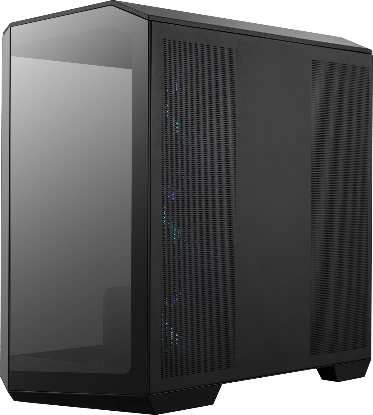 MSI - MAG PANO 100R PZ ATX Mid-Tower PC Case - Black