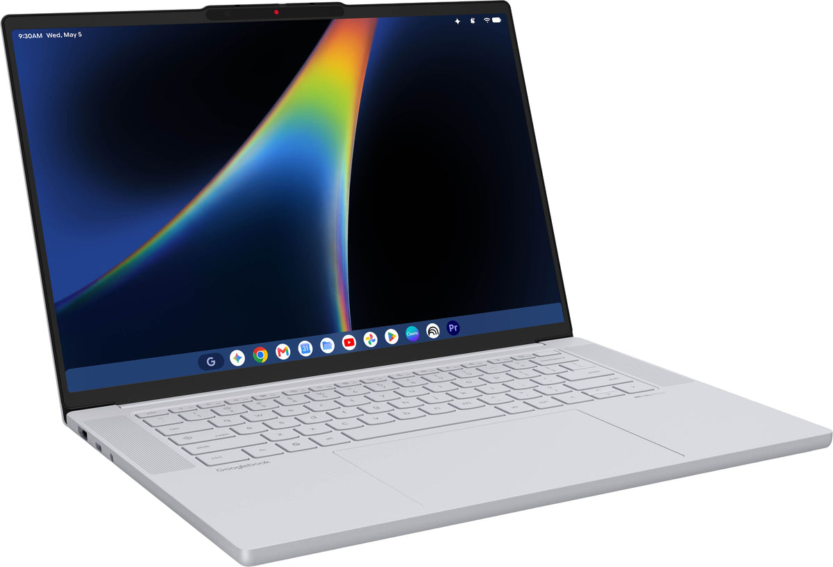 Lenovo - Googlebook 15.3" 3K 120Hz OLED Touchscreen Laptop - Intel Core Ultra 5 Processor 325 2026 - 16GB Memory - 512GB Storage - Cloud Grey