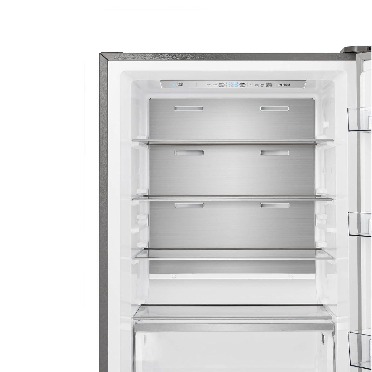 Forno Appliances - Maderno 13.6 Cu. Ft. Frost-Free Convertible Refrigerator/Freezer with Right Swing Door - Stainless Steel