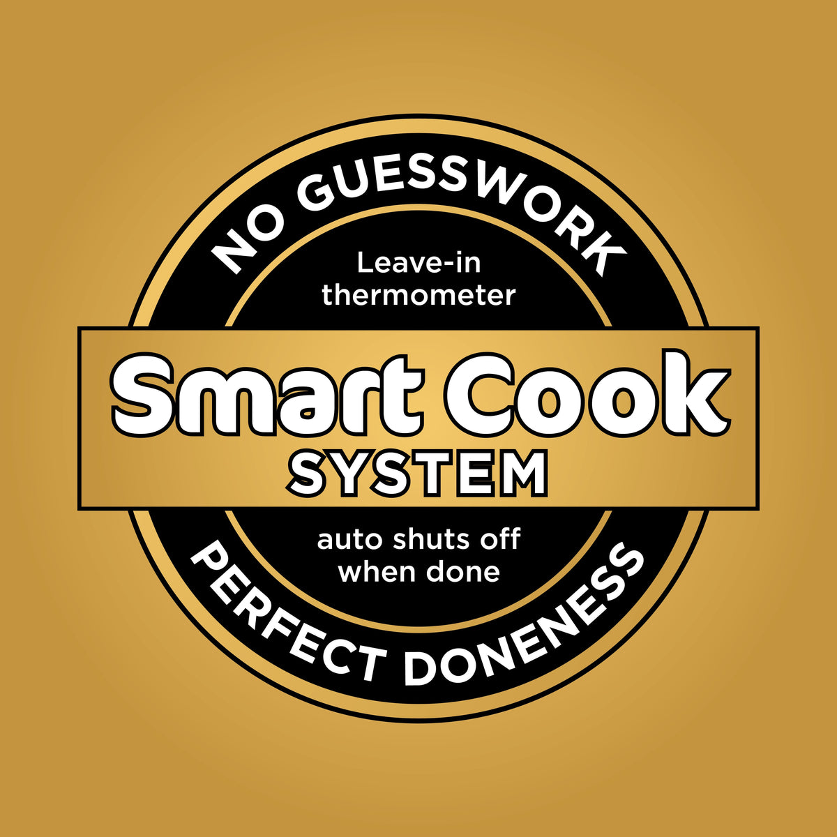 Ninja - Smart DoubleStack XL 2-Basket Air Fryer with Leave-in Thermometer, 10 QT, 6-in-1 Smart Cook System, Space Saving Design - Deep Gray