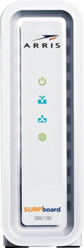 ARRIS - SURFboard SB6190 32 x 8 DOCSIS 3.0 Cable Modem - White