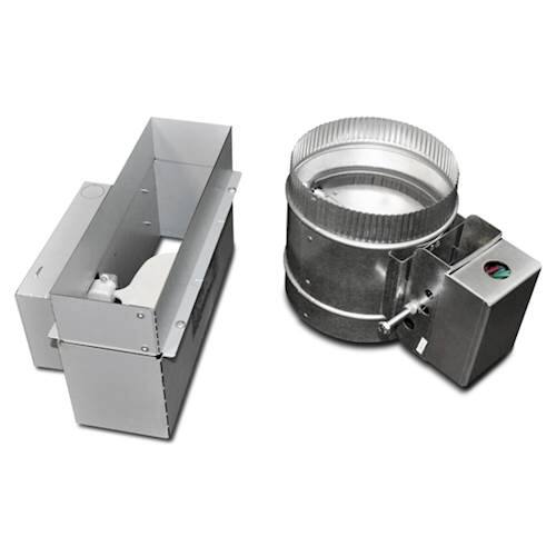 JennAir - 3-1/4" x 10" Make-Up Air Kit for Range Hood - Gray