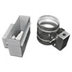 JennAir - 3-1/4" x 10" Make-Up Air Kit for Range Hood - Gray