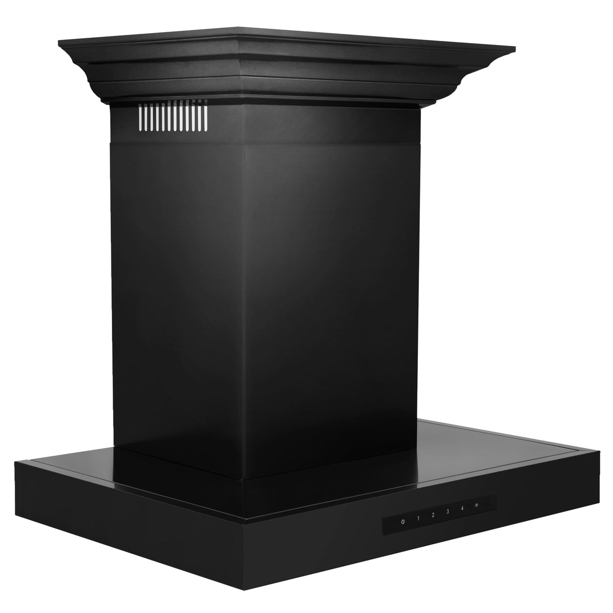 ZLINE - 24 inches - Externally Vented - Wall Range Hood - Black Stainless Steel