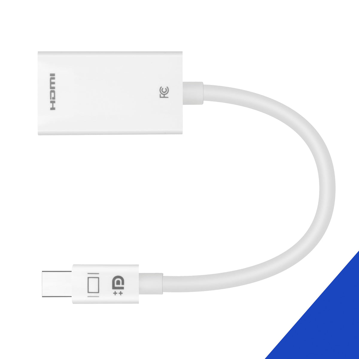 Best Buy essentials™ - Mini DisplayPort to HDMI Adapter - White