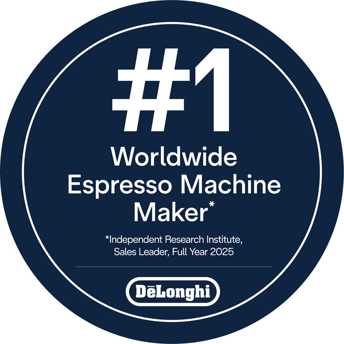 De'Longhi - Rivelia Fully Automatic Espresso Machine, Integrated Grinder, 2 Removable Bean Hoppers, Automatic Milk Frother - Arctic White